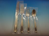Stradivari by Wallace Sterling Silver Flatware Set 12 Service 48 Pcs Dinner Size