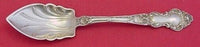 Meadow Rose by Wallace Sterling Silver Melon Spoon Fluted 6" Vintage Flatware