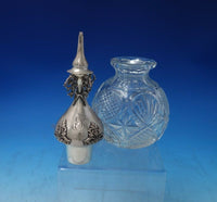 Shiebler Sterling Silver Liquor Bottle with Cut Crystal #4852 c.1900 (#5719)