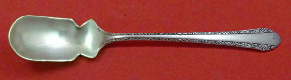 Chased Romantique by Alvin Sterling Silver Horseradish Scoop Custom Made 5 3/4"