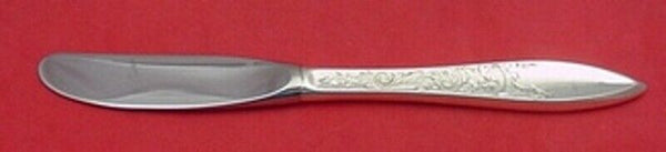 White Paisley by Gorham Sterling Silver Butter Spreader Hollow Handle 6 7/8"