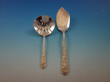 Bridal Bouquet by Alvin Sterling Silver Flatware Set for 8 Service 50 pieces
