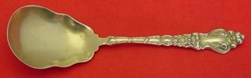 Douvaine by Unger Sterling Silver Nouveau Preserve Spoon GW 7 1/2" Serving