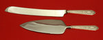 Mary II by Lunt Sterling Silver Wedding Cake Set Server 2pc Custom Made HHWS
