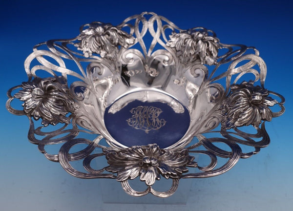 Chrysanthemum by Frank Smith Sterling Silver Fruit Bowl #1855 11" Width (#7970)