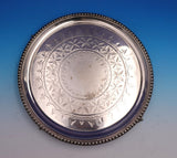William Alexander Tyzack English Silverplate Salver Tray Eagle Claws 12" #9224