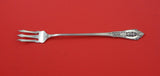 Rose Point by Wallace Sterling Silver Pickle Fork 3-Tine long 7 1/2"
