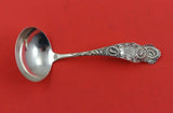 Chrysanthemum by Hamilton and Diesinger Sterling Silver Sauce Ladle 6"