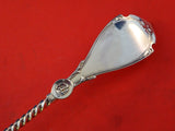 Medallion with Twist by Wood & Hughes Sterling Silver Sugar Sifter Ladle GW 7.5"