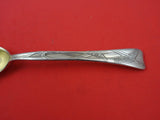 Lap Over Edge Acid Etched by Tiffany & Co Sterling Grapefruit Spoon GW 6" banana