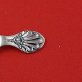 Cooper Brothers English Victorian Sterling Silver Tea Caddy Spoon Shell Handle
