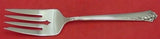 Damask Rose by Oneida Sterling Silver Cold Meat Fork 8" Serving  Silverware