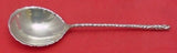 Double Twist #9 by Whiting Sterling Silver Preserve Spoon 7 1/2" Serving