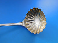 Dew Drop by Shiebler Sterling Silver Gravy Ladle GW Fluted Bowl 8" Rare