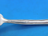 Lap Over Edge Acid Etched by Tiffany Sterling Dessert Junior Fork 6 1/4" Leaves