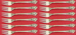 Eloquence by Lunt Sterling Silver Cocktail Fork 5 7/8" Set of 12
