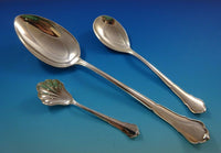 Chippendale by HB Hammer German 800 Silver Flatware Set For 12 Service 140 Pcs