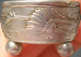 Vine by Tiffany & Co. Sterling Silver Salt Dip w/Gw Interior & Daisy Motif #0688