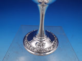 Meadow Rose by Wallace Sterling Silver Water Goblet GW #B323 7" x 3 1/4" (#8101)