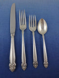 Canterbury Bell by Lunt Sterling Silver Flatware Set Service 38 Pieces