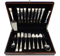 Diadem by Reed & Barton Sterling Silver Flatware Service Set 36 PC Modern Prip