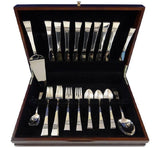 Diadem by Reed & Barton Sterling Silver Flatware Service Set 36 PC Modern Prip