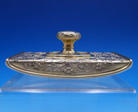 Floral by Gorham Sterling Silver Desk Set 12pc Vermeil 17" x 5 1/2" (#7860)