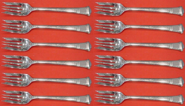 Windham by Tiffany & Co. Sterling Silver Salad Fork Set 12 pieces 6 3/4"