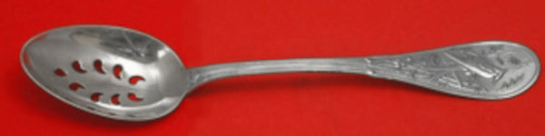Japanese by Tiffany and Co Sterling Silver Serving Spoon Pierced 9-Hole Custom