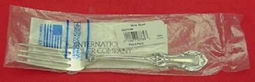 Wild Rose By International Sterling Silver Regular Fork 7 1/4" New