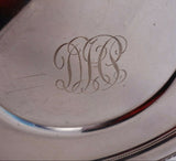 English Gadroon by Gorham Sterling Silver Serving Plate Round #414 (#3355)