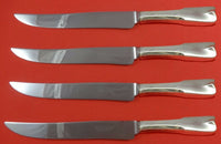 Colonial Theme by Lunt Sterling Silver Steak Knife Set 4pc Texas Sized Custom