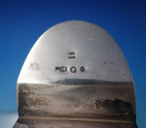 Dutch .830 Silver Ashtray Wooden Shoe Form Pastoral Scenes Cow Sheep (#6074)