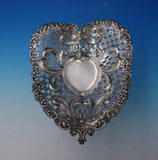 Chantilly by Gorham Sterling Silver Fruit Bowl Heart Shape #4312 (#5120)