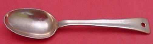 Lap Over Edge Plain By Tiffany Place Soup Spoon Lap Back Square Rare, Copper
