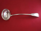 Scottish Sterling Silver Soup Ladle by AW c. 1810-1815  13 1/2"