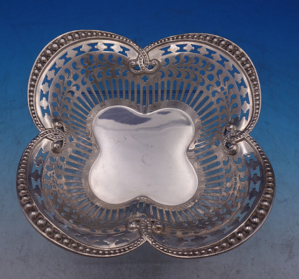 Lafayette by Howard Sterling Silver Bowl 4-lobe Pierced #1052 6 3/4" (#7335)