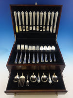 Dancing Flowers by Reed & Barton Sterling Silver Flatware Set 12 Service 63 Pcs