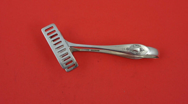 Mount Vernon by Lunt Sterling Silver Asparagus Tong Individual pierced 4 1/4"