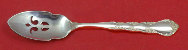 Cheryl by Kirk Sterling Silver Olive Spoon Pierced 5 3/4" Custom Made