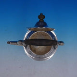 Victorian English Silver Tea Kettle with Wood Handle and Finial (#4269)