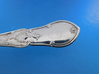 Dew Drop by Shiebler Sterling Silver Pie Server FHAS Brite-Cut Flowers 10 1/2"