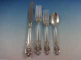Grande Baroque by Wallace Sterling Silver Flatware Set For 6 Service 42 Pieces