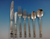 Royal Danish by International Sterling Silver Flatware Set 12 Service 86 Pieces