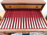 Posen 800 Silver Flatware Set Service in original Fitted Chest 170 pcs Germany