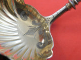 Ball End by George Sharp Sterling Silver Oyster Ladle GW Shell Bowl BC 11"