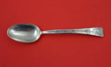 Lap Over Edge Acid Etched By Tiffany Sterling Teaspoon w/ poppies  6"