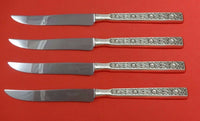 Spanish Tracery by Gorham Sterling Silver Steak Knife Set Texas Sized Custom