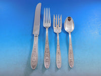 Wedgwood by International Sterling Silver Flatware Service Dinner & Lunch 86 pcs