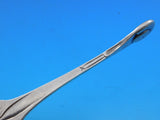 Ornamental #50 by Georg Jensen Sterling Silver Berry Spoon Snail Design 7 3/4"